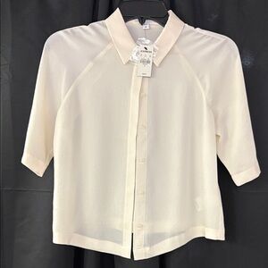 Express Cream Blouse